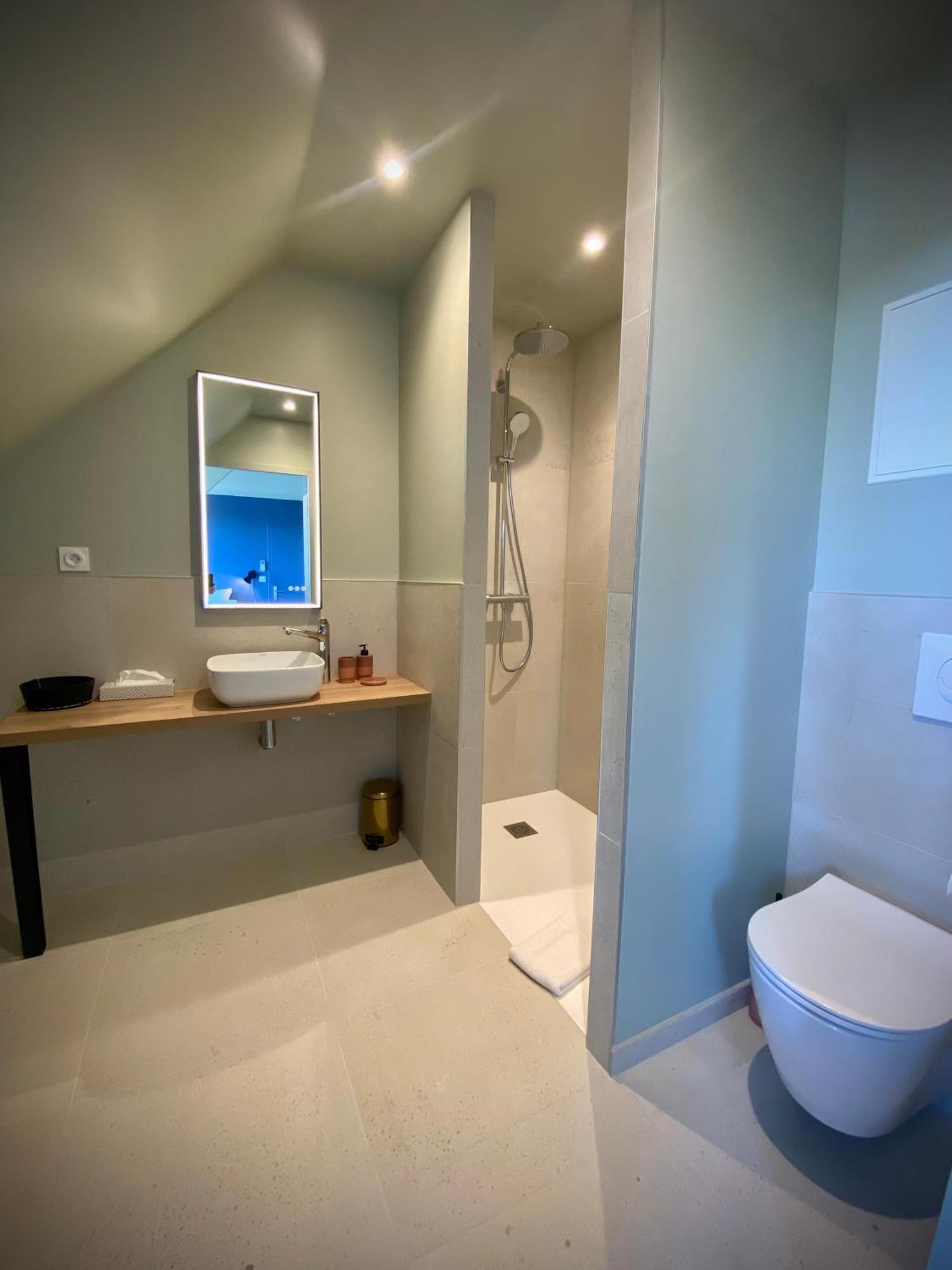 La Bellevue Bistrot Et Chambres D'Hotes Séné Zimmer foto